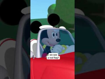 Kids: why stop at red flags when you could just ignore them? MickeyMouseClubhouse DisneyJunior