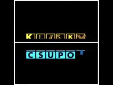 Reupload Klasky Csupo Robot Logo In Yellow and Blue Up and Down On VideoPad