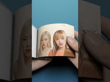 Lisa & Rose Singing "Death Bed" FlipBook blackpink flipbook shorts