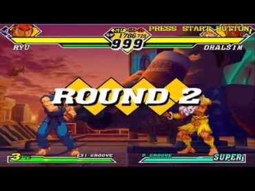 Capcom Vs Snk 2  EX Ryu [TAS] Perfect Gameplay