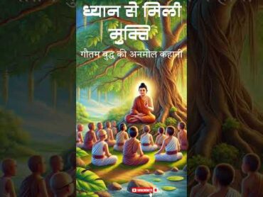 ध्यान से मुक्ति: जीवन की राह‎@thebookbeacon​ budha​ budhastatus​ buddhism​ budhastory​ ​viral​