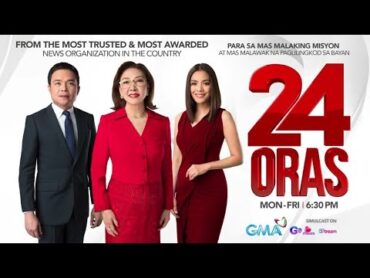 24 Oras Livestream: December 5, 2024  Replay