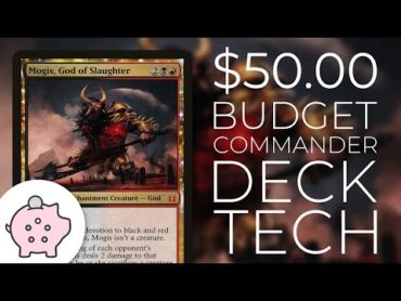 Mogis, God of Slaughter  EDH Budget Deck Tech $50  Group Slug  Magic the Gathering  Commander