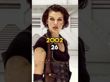 Resident Evil (20022024) movie 🎬cast Then and Now millajovovich residentevil shorts viralvideo