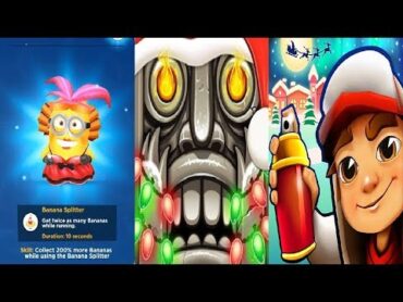 Subway Surfers Winter Holiday Christmas 2019 VS Despicable Me  Minion Rush Temple Run 2 Havoc Map