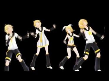 【Kagamine Rin,Len,Rinto,Lenka】 Poker Face【MMD】