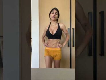 Mia Khalifa Fitness Tik Tok / Mia Khalifa hot / mia khalifa sexy