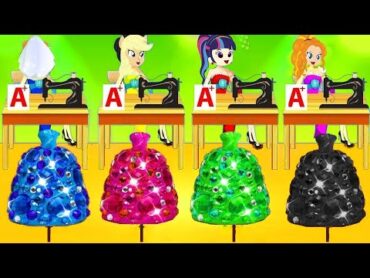 Princess Dress Up Contest! Fashion Dress Design Result with Friends  MLP Equestria Girls New Story