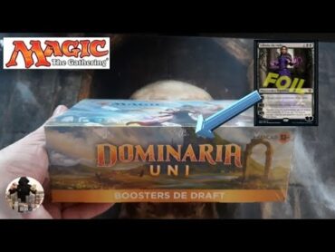 Ouverture d&39;une boîte de 36 boosters de draft Dominaria United, j&39;ai eu Liliana du voile foil !