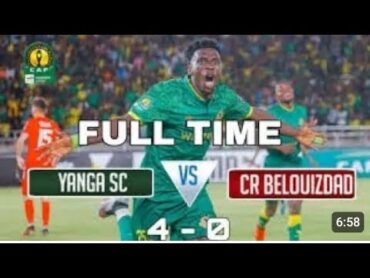 MAGOLI YOTE 40 HIGHLIGHTS YANGA  4 Vs CR BELOUZDAD 0 Nazareth upete