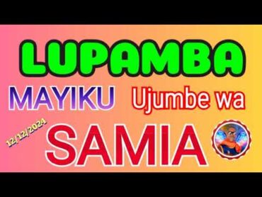 LUPAMBA MAYIKU UJUMBE WA SAMIA 12/12/2024 Jimotoli TV