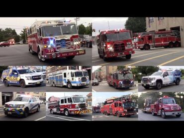 Police Cars Fire Trucks And Ambulance Responding Compilation Part 27  September 2024