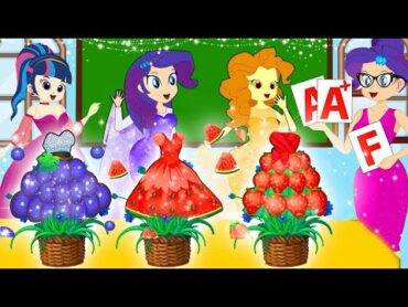 Equestria Girls Princess Dress Up with Friends And Result  Princess Contest Compilation Animation