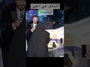 ماجد المهندس ينزل من الخشبة من اجل احد معجباته ماجد المهندس