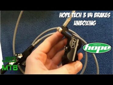 Hope Tech 3 V4 Brakes  Unboxing