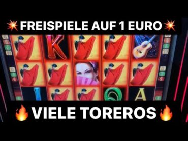 Lets play El Torero 🔥Freispiele auf 1 EURO 🤑 MEGA GEWINN  🔥Casino 💶 Spielhalle 🎰 Merkur Magie