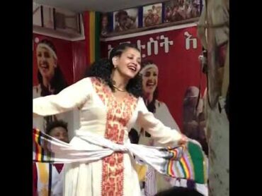 Traditional dance in Gondar, Ethiopia