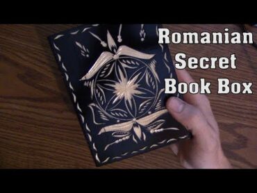 Can I Open a Book? Romanian Secret Book Box