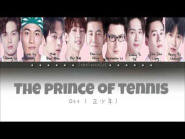 [PINYIN+MANDARIN] The Prince of Tennis《正少年》 奋斗吧，少年 (Color Coded Lyrics)