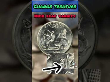 STILL A $50+ COIN!! 2004 Wisconsin Quarter Leaf Varieties  MARKET IS WHITE HOT! Shorts