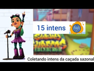 Coletando intens da caçada sazonal com Nina traje Cyberpunk em Edimburgo 2020/Subway surfers