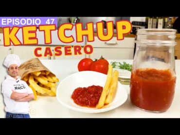 Cómo hacer salsa ketchup casera  Receta facil