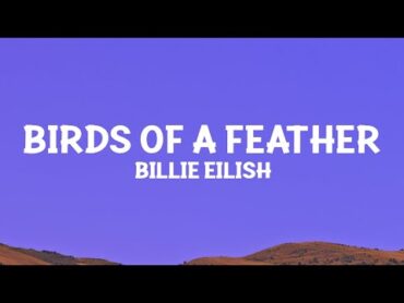 @BillieEilish  BIRDS OF A FEATHER (Lyrics)