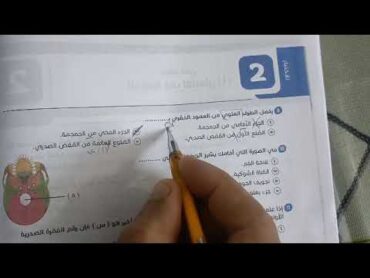 حل الأمتحان رقم 2 من كتاب المرجع على الدعامة في الأنسان