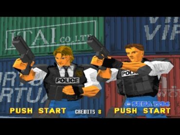 Virtua Cop  Classic Arcade Light Gun Game (Sega Model 2)