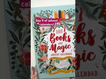 Day 9 of advents! adventcalendar2024 christmas  “Books are Magic” advent calendar!