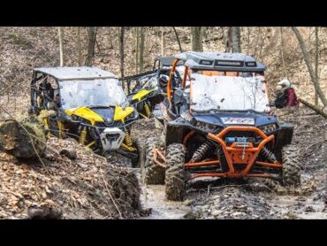 Spring SXS + ATV Beat Down  UTV + ATV Trail Riding Comparison   Polaris vs CanAm