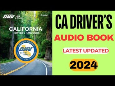 California Driver&39;s Handbook 2024  Audio/California DMV Handbook 2024 AUDIO (LATEST UPDATE) audio