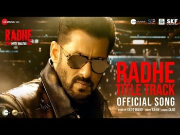 Radhe Title Track  Full Video Song  Salman Khan  Disha Patani  Radhe Title Song  Radhe Song