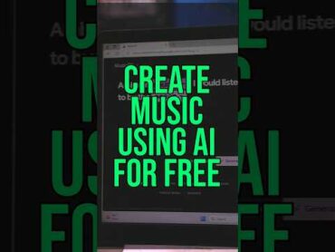 Create Ai Music for Free Using This Tool 🔥