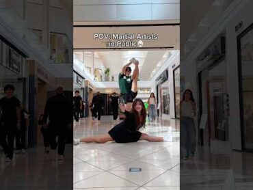 POV: Martial Artists in Public🥋 + Reactions🤣 martialarts