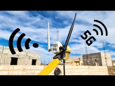 تحويل LNB الى لاقط هوائي wifi 5g قوي جدا في التقاط الاشارات البعيدة