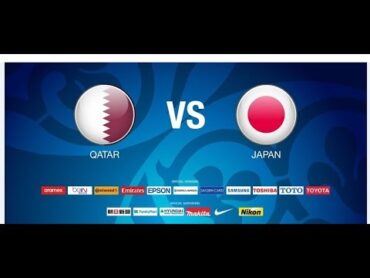 مباراه قطر واليابان خساره قطر مباره ناريه ...Qatar vs Japan