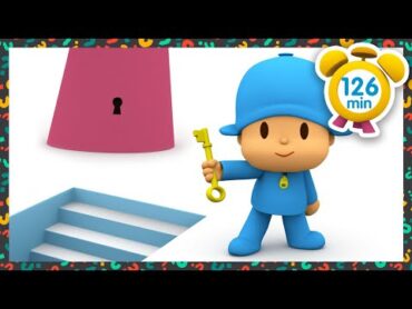 🗝 POCOYO in ENGLISH  The Master Key [ 126 minutes ]  Full Episodes  VIDEOS and CARTOONS for KIDS