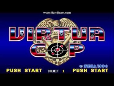 ARCADE LONGPLAY SEGA MODEL 2 VIRTUA COP 1 HD 1080p