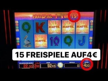 Fishin Frenzy 🐟 15 Freispiele auf 4€ Jackpot 💥 Merkur Magie Automat Spielhalle Spielbank Novoline