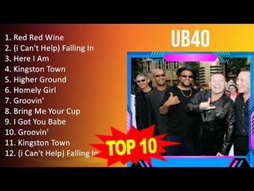 UB40 2023  Greatest Hits, Full Album, Best Songs  Red Red Wine, (i Can&39;t Help) Falling In Love...