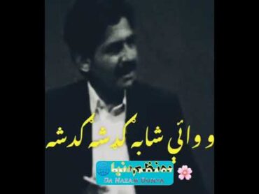 Ghani Khan Baba Poetry  نظم؛حساب کتاب  Short Clip  Da Nazam Dunya  Pashto Poem