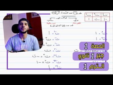 مقدمة عن الأعداد المركبة  الحصة 1 جبر  رياضيات 1 ثانوي الترم 1