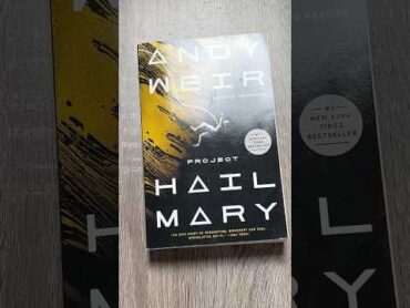 Project Hail Mary by Andy Weir books booktube book andyweir