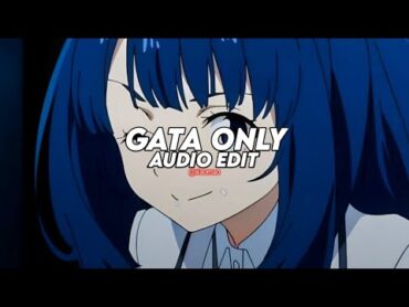 gata only (slowed to perfection)  floyymenor ft. cris mj [edit audio]