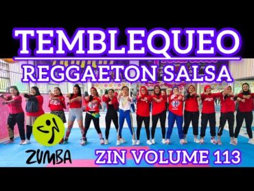 ZIN 113 TEMBLEQUEO  REGGAETON  SALSA  ZIN VOLUME 113  ZUMBA WORKOUT  ZUMBA @AdindaAeroZumba