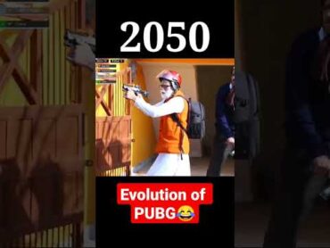 Evolution of PUBG (19912050) New Video shorts evolution technogamerz