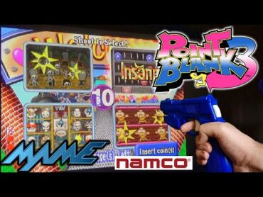 Point Blank 3 (Arcade) with Lightgun in MAME