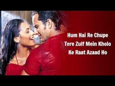 Hum Tum Title Track (LYRICS)  Alka Yagnik, Babul Supriyo  Saanson Ko Saanson Mein Dhalne Do Zara