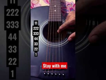 stay with me guitar tutorial easy shorts trending viral guitartutorial ytshorts